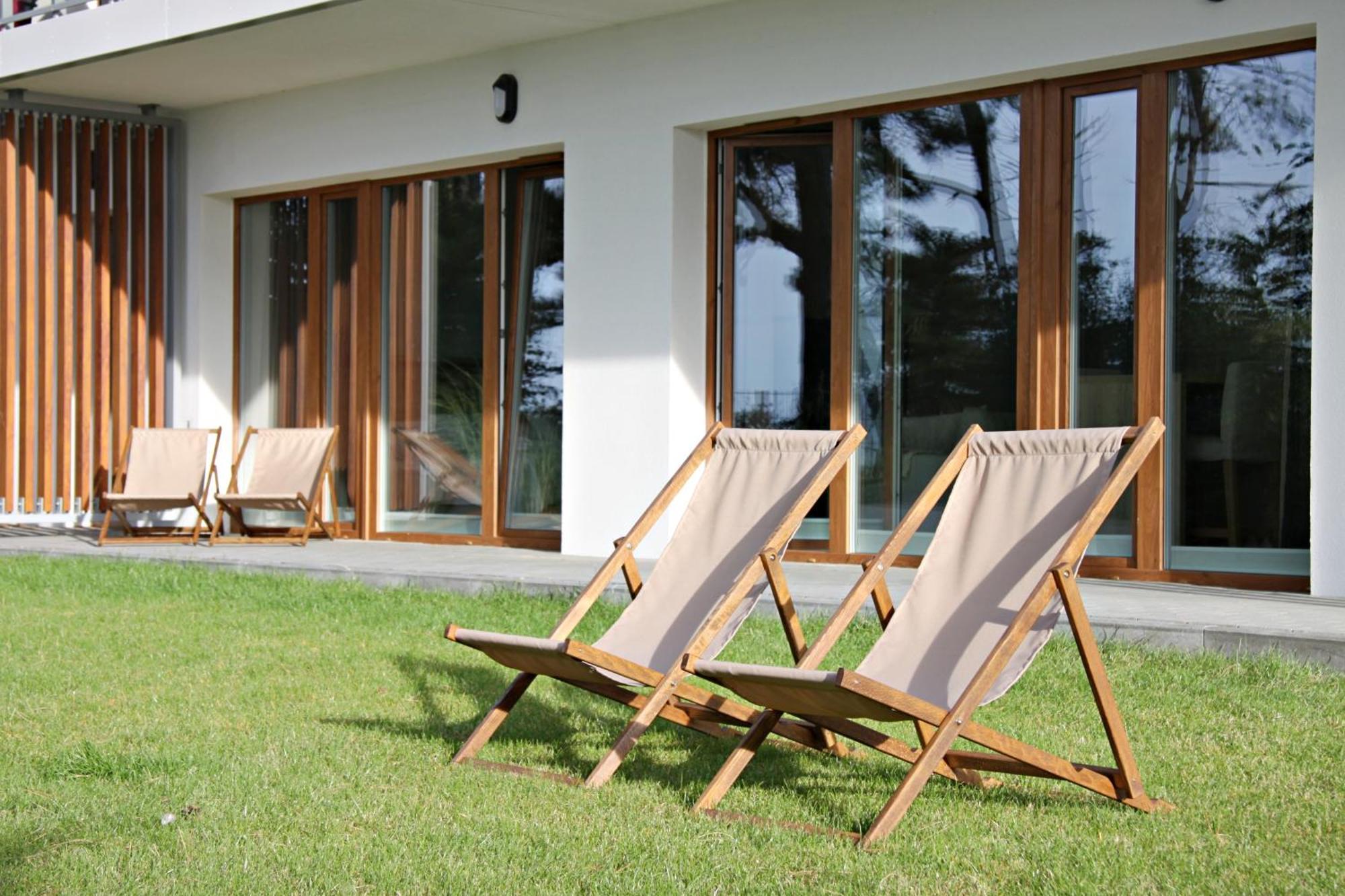 Let'S Sea - 2 Bedroom - Premium Baltic Apartment With Front Sea View Garden And Spa Access Gąski 外观 照片