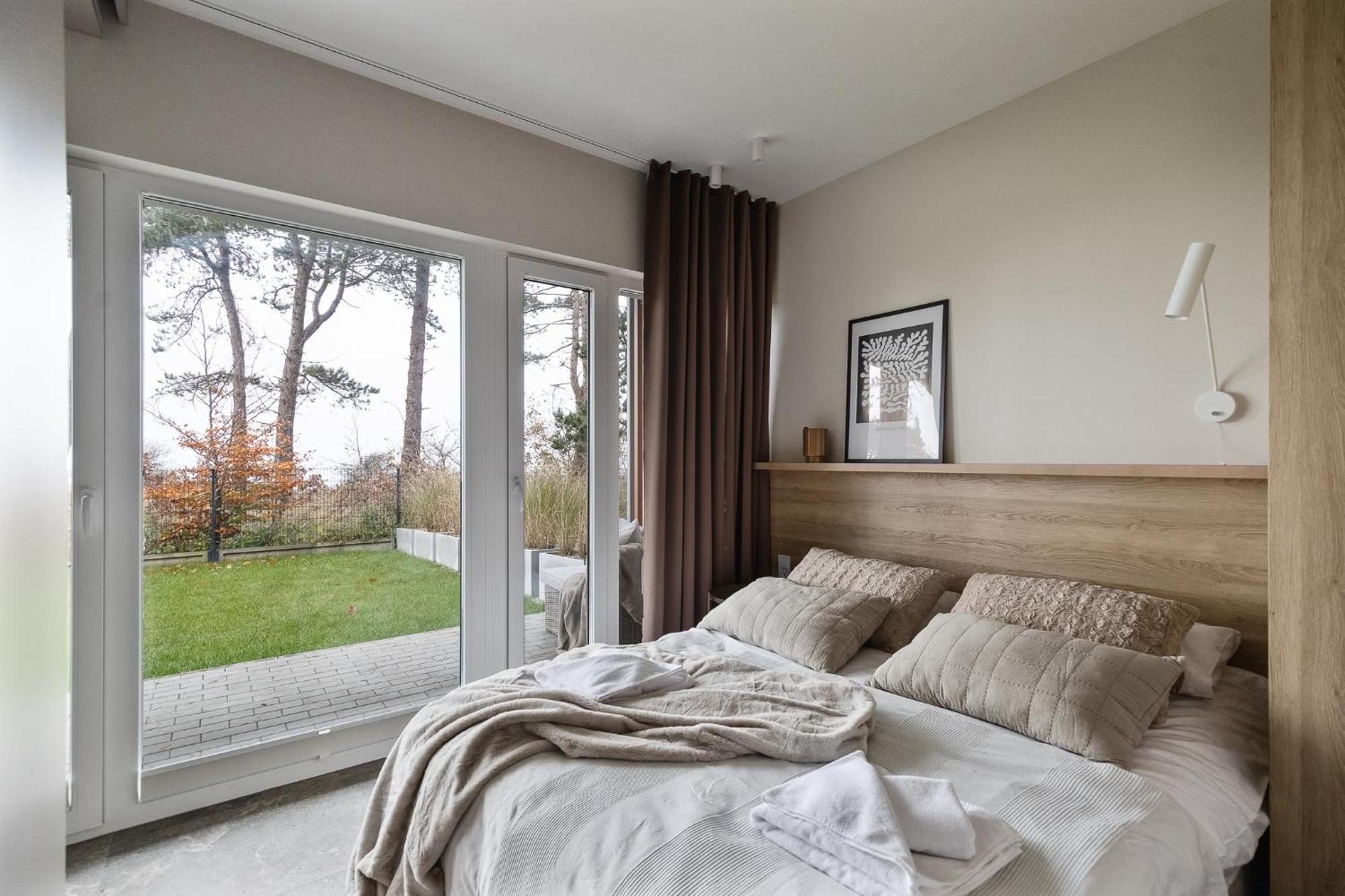 Let'S Sea - 2 Bedroom - Premium Baltic Apartment With Front Sea View Garden And Spa Access Gąski 外观 照片