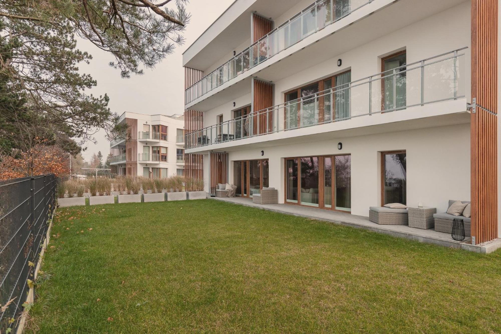 Let'S Sea - 2 Bedroom - Premium Baltic Apartment With Front Sea View Garden And Spa Access Gąski 外观 照片