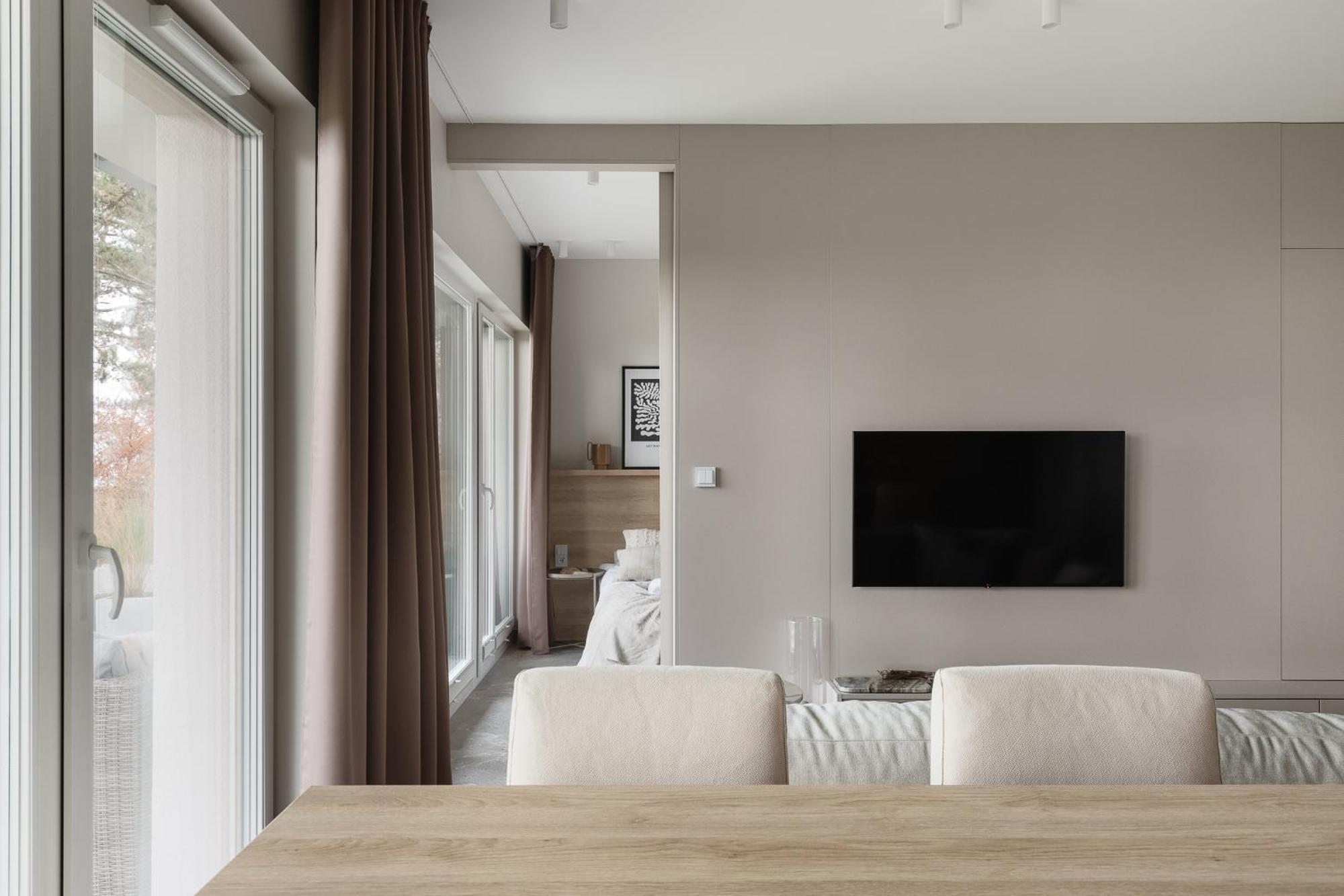 Let'S Sea - 2 Bedroom - Premium Baltic Apartment With Front Sea View Garden And Spa Access Gąski 外观 照片